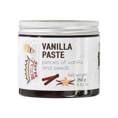 Image of 250g pure vanilla bean paste for baking and desserts Madagascar Gourmet bourbon variety, hand selected, ethically sourced, gluten free beans
