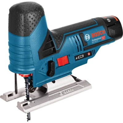 Image of Bosch Professional GST Cordless Jigsaw 10.8 V, Navy Blue, 2 x V 2.0 Ah