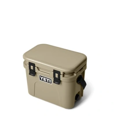 Image of YETI Roadie 15 Cool Box, Insulated Hard Cooler, Tan