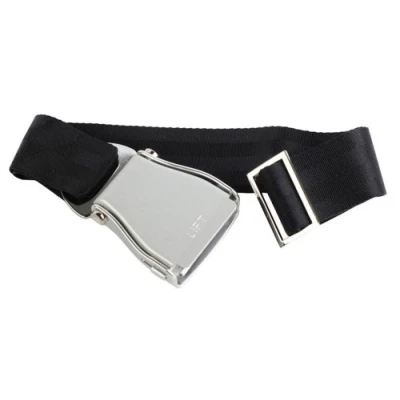 Image of Skybelt Men&#039;s Nylon Adjustable Belt Black One Size