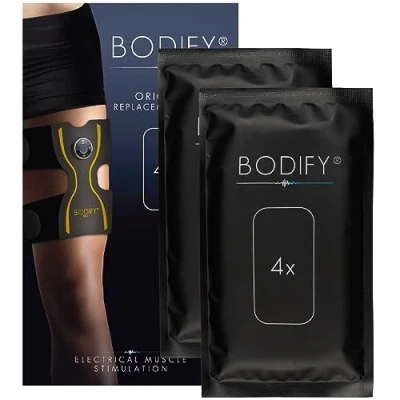 Image of Bodify Original Replacement Pads Set of 2 (Without Controller) for EMS Leg Trainer Pro Muscle Men and Women