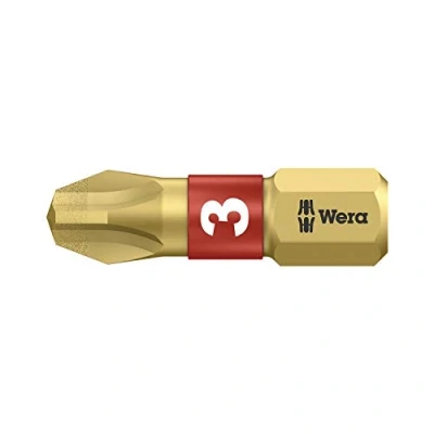 Image of Wera Bi Torsion Insert Bit Diamond Coated Phillips Tip Ph3 X 25 Mm