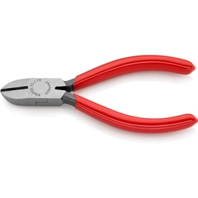 Image of Knipex Diagonal Cutter black atramentized, plastic coated 110 mm 70 01