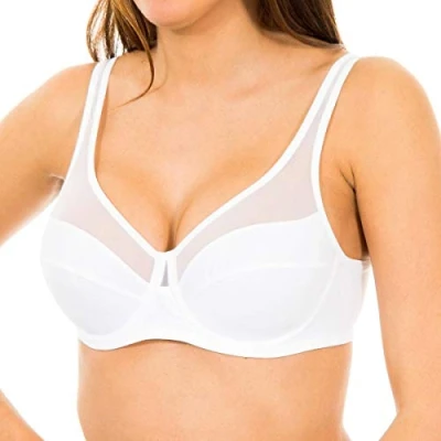 Image of DIM Generous Classic Underwire BRA Underwired bra, Women&#039;s, Size: 40B, Blanc