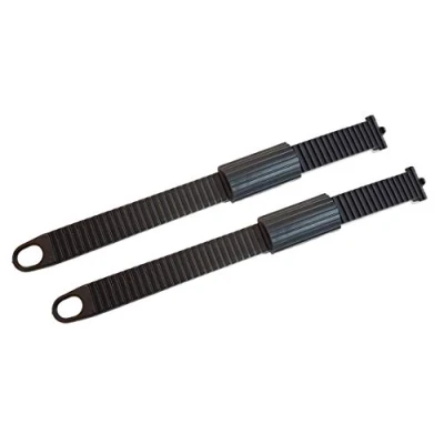 Image of Thule 591 Pro Ride Bike Cycle Carrier Wheel Buckle Strap &amp; Rim Protector x2