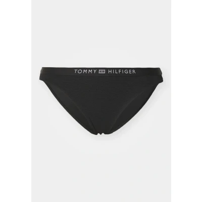 Image of Tommy Hilfiger Tonal LOGO Bikini bottoms, Women&#039;s, Size: XS, Black