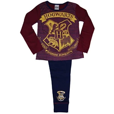 Image of Girls Harry Potter Pyjamas Hogwarts 5 Unto 12 Years (7 8 Years)