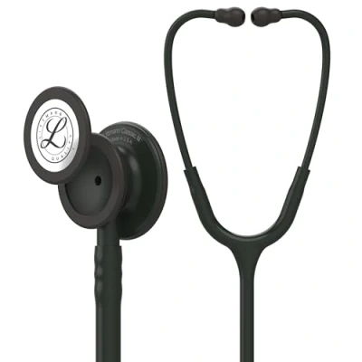 Image of 3M Littmann Classic III Monitoring Stethoscope, Black Edition Chestpiece, Tube, 69 cm, 5803