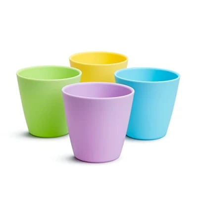 Image of Munchkin Multi Toddler Cups , BPA Free, 8 Oz, Pack of 4 Durable, Colorful Training for Toddlers Dishwasher Safe 18+ Months