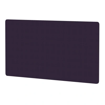 Image of Air Screen for B2B Desk 1600x800mm Bespoke Tansy Purple Fabric