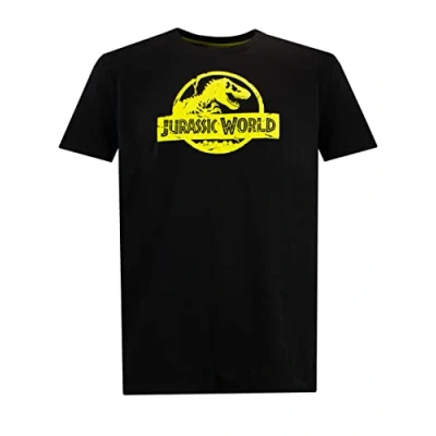 Image of Jurassic World Mens T Shirt Black X Large