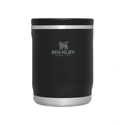 Image of Stanley Adventure To Go Food Jar 0.53L 6 Hours Hot Cold Leakproof Flask Easy Clean Wide Opening Dishwasher Safe BPA Free Soup Black