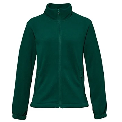 Image of 2786 Women&#039;s Full Zip Fleece Jacket, Green (Bottle 000), 12 (Size:Medium)