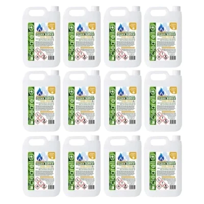 Image of Clearell 64L Pack of 16 x 4L CLEAN BURN Premium Paraffin Class 1 Grade BS2869 C1
