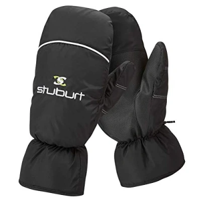 Image of Stuburt Golf Unisex Winter Mitts Gloves Black One Size