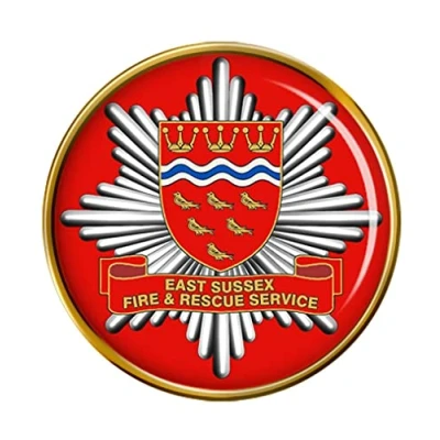 Image of East Sussex Fire and Rescue Pin Badge