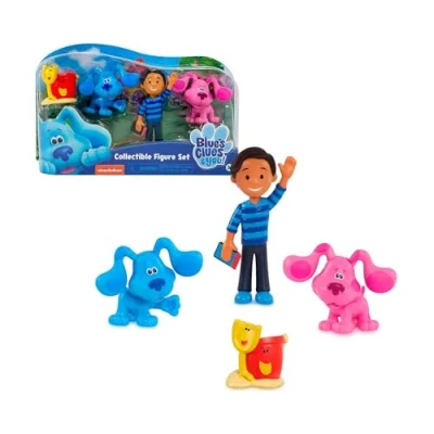 Image of JP Blues Clues &amp; You BLU04000 Blue&#039;s Collectible Figure Set