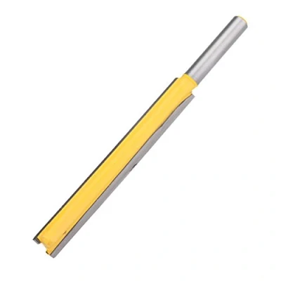 Image of FEVERWORK 1/4 Inch Shank Extra Long Straight Router Bit Woodworking Cutter