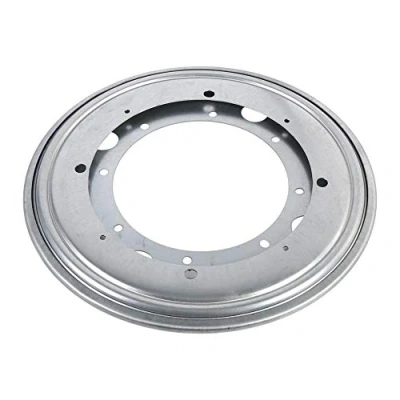 Image of Fdit Rotating Stand Heavy Duty Swivel Turntable Display Bearings for Monitor Tv (Argent De 9 Po, Silver)