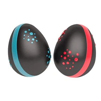 Image of Halilit Hi Lo Egg Shakers (Pair). High end Hand Shaker Percussion Musical Instrument. Percussionists of All Levels. Teens &amp; Adults. Built to Last