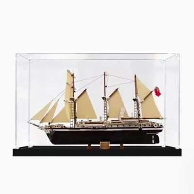 Image of Acrylic Display Case for Lego 10335 Endurance Expedition Ship Model，Dustproof Box, Storage Transparent Box Compatible with 10335(Only Case, No Model) (2mm)
