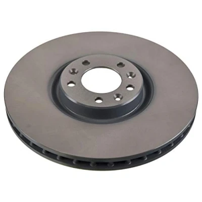 Image of 424988 Brake disc FEBI BILSTEIN 106608 Front Axle 340mm 30mm 5 Hole 108mm internally vented Coated PEUGEOT: 508 I Saloon, SW, 407 SW