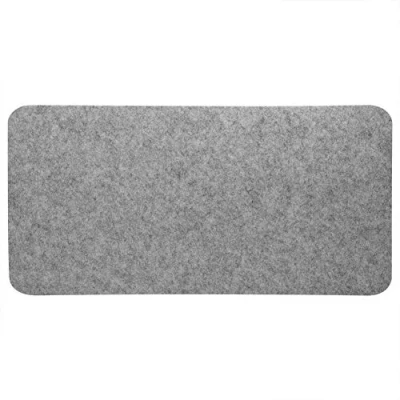 Image of Heayzoki Gaming Mouse Pad, 68x33cm Felts Table Pad Office Desk Laptop Mat Anti Static Computer PC Pads, Ultra Thin Waterproof, and Scratch(Light Gray)