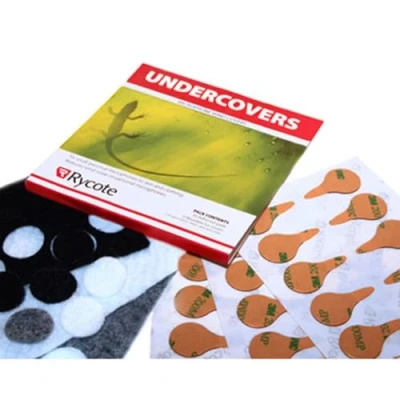 Image of Rycote 065105 Undercover and Stickier for Lavalier Microphone Grey (Pack of 100)