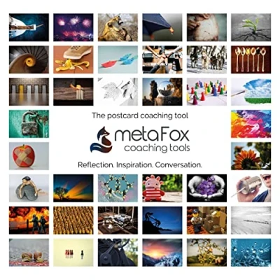 Image of metaFox Leading Change Postcards Pack 52 Cards for Coaching &amp; Management Based on the 8 Step Process by John P Kotter (English)