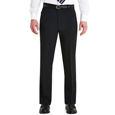 Image of Mens Farah Frogmouth Pocket Trousers Black 44x29&quot;