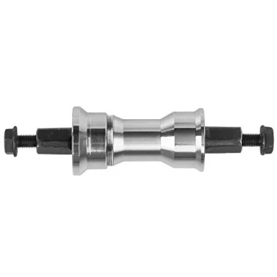 Image of M Wave Unisex&#039;s Carousel BB Repair Square Bottom Bracket, Silver, achse 122.5 mm