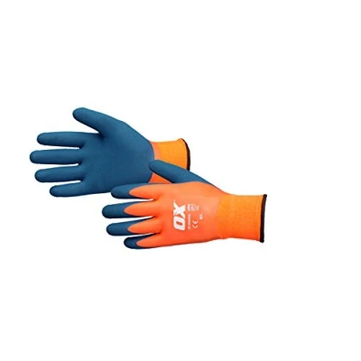 Image of OX Waterproof Thermal Latex Glove Size 10 / XL