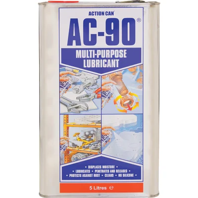 Image of Action Can Multi Purpose Lubricant AC 90 5ltr Pack &amp; Trigger Spray Bottle, 5 Litre