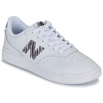 Image of New Balance BB80 women&#039;s Shoes (Trainers) in White