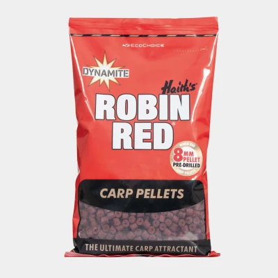 Image of Dynamite Carp pellets &#039;Robin Red&#039; 8mm (900g) Fishing