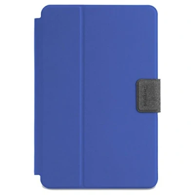 Image of Targus SafeFit Universal 7 8 Inch 360 Degree Rotating Tablet Case, Blue (THZ64302GL)