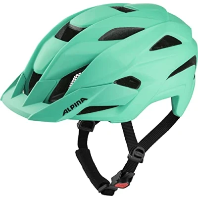 Image of ALPINA Unisex Adults, KAMLOOP cycling helmet, turquoise matt, 51 55 cm