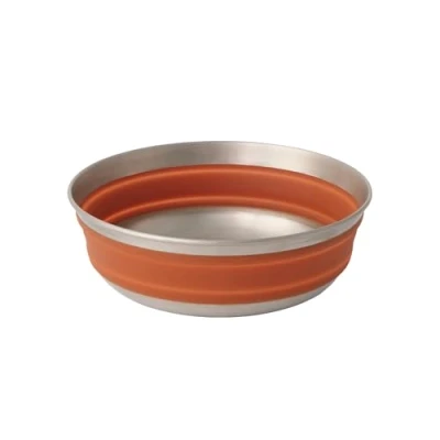 Image of Sea to Summit Detour Stainless Steel Collapsible Bowl, Medium (22 fl oz), Bombay Brown