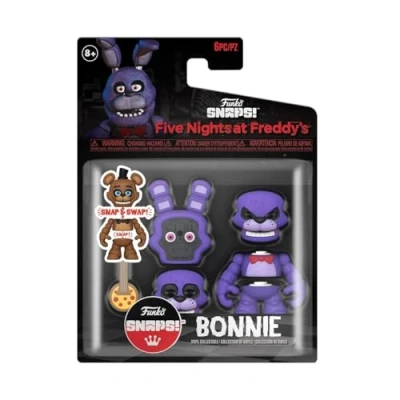 Image of Funko Five Nights At Freddy&#039;s (FNAF) Snap: Bonnie the Rabbit Collectable Vinyl Figure Gift Idea Official Merchandise Toys for Boys, Girls, Kids &amp; Adults
