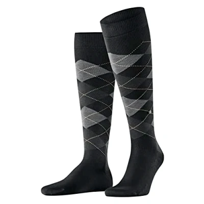Image of Burlington Manchester Kneehigh Onesize Knee high socks, Men&#039;s, Size: 7.5 12, Black
