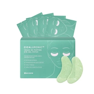 Image of [MIZON] CICALURONIC VEGAN DE PUFFING EYE GEL PATCHES