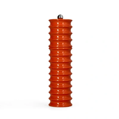 Image of Addison Ross Twister Pepper &amp; Salt Mill Orange 24 cm