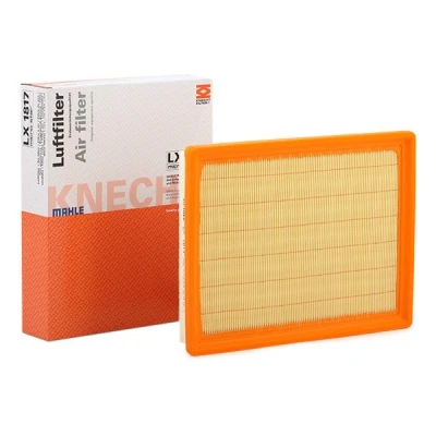 Image of 12804532, 32016013, 55559847 Air Filter MAHLE ORIGINAL LX 1817 55,0mm 235mm 296,5mm Insert SAAB: 9 3X Estate, 3 Saloon