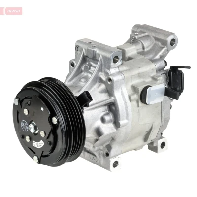 Image of F15161450A, F15161K00A AC Compressor DENSO DCP44010 SCSA06C 12V ND 8 R134a with magnetic clutch