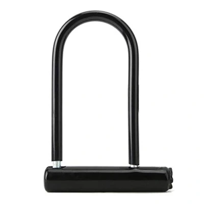Image of Bike U Lock, Heavy Duty Anti theft Safety Lock for Bicycle Motorcycle with 2 keys