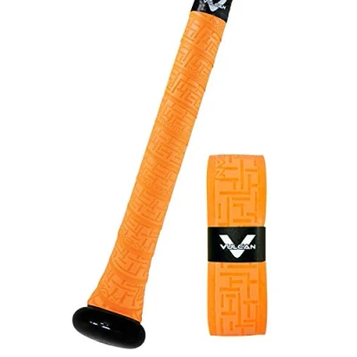Image of Vulcan 0.50mm Bat Grip Baseball/Softball Optic Orange