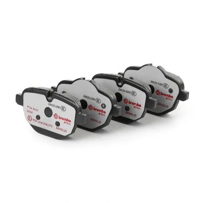 Image of 2456870, 34206877648, 34206879857, 34212449288, 34212456869 Brake pad set BREMBO P 06 064X BMW: 5 Touring, X3, Saloon