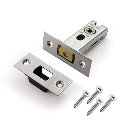 Image of EAI Tubular Deadbolt for Bathroom 76mm Case 57mm Backset Polished Chrome