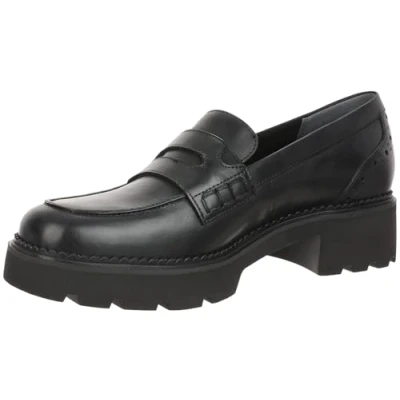 Image of Vionic Women&#039;s Fillmore Loafer, Black Leather, 4.5 UK