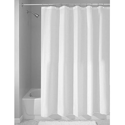 Image of Modo Waterproof Fabric Shower Curtain 72&quot; x (180cm 180cm) Various Styles (White)